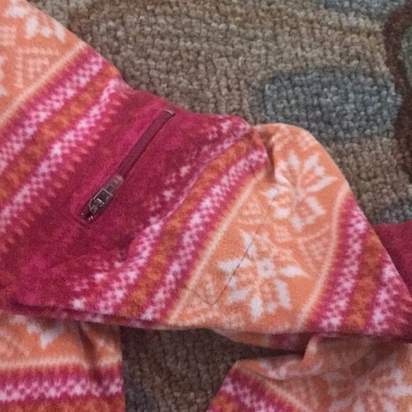 EUC WOMENS MEDIUM L.L. BEAN QUARTER ZIP JACKET - Picture 6 of 6